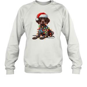 German Shorthaired Pointer Dog Christmas T-Shirt